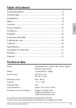 Preview for 13 page of ADE Lilian BE 1907 Operating Instructions Manual