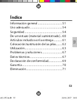 Preview for 53 page of ADE Lou KE 1729 Operating Manual