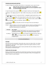 Предварительный просмотр 17 страницы ADE LWX200 Series Operating Manual