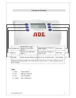 Предварительный просмотр 3 страницы ADE M10614 Operating Manual