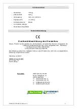 Предварительный просмотр 5 страницы ADE M309800 Operating Manual