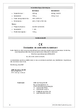 Preview for 26 page of ADE M318800 Operating Manual