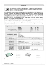 Preview for 3 page of ADE M500020 Series Operating Manual