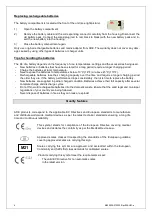 Предварительный просмотр 4 страницы ADE M600020 Operating Manual