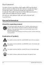 Preview for 12 page of ADE Mira KE 1733 Operating Instructions Manual