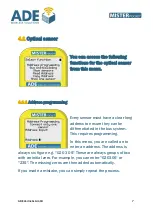 Preview for 7 page of ADE MISTER POCKET User Manual