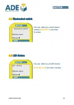 Preview for 11 page of ADE MISTER POCKET User Manual