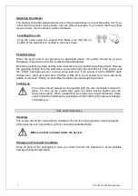 Предварительный просмотр 4 страницы ADE R15 Series Operating Manual