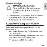 Preview for 13 page of ADE TD 1800-1 Operating Manual