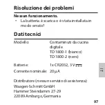 Предварительный просмотр 97 страницы ADE TD 1800-1 Operating Manual