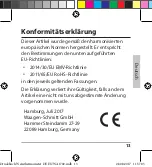 Preview for 13 page of ADE WA 1702 Operating Instructions Manual