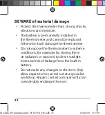 Preview for 22 page of ADE WA 1702 Operating Instructions Manual