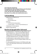 Preview for 2 page of ADE WS 1600 Quick Manual