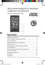 Preview for 81 page of ADE WS 1600 Quick Manual