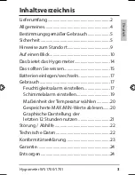 Preview for 3 page of ADE WS 1700 Operating Instructions Manual