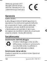 Preview for 120 page of ADE WS 1700 Operating Instructions Manual