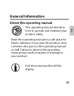 Предварительный просмотр 23 страницы ADE WS 1832 Operating Manual