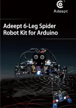 ADEEPT Hexapod 6 Legs Spider Robot Manual preview