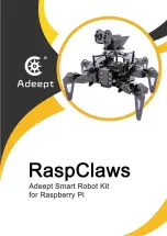 ADEEPT RaspClaws User Manual предпросмотр