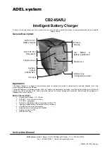 Preview for 1 page of Adel System CB245ARJ Instruction Manual