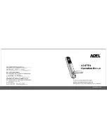 Adel AD-E7F4 Operation Manual preview