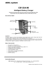 Предварительный просмотр 1 страницы Adel CB123A/48 Instruction Manual