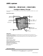 Adel CBI2410A Instruction Manual preview