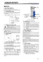 ADELSYSTEM MRF102 Instruction Manual preview