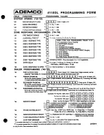 Предварительный просмотр 13 страницы ADEMCO 4110DL Installation Instructions Manual