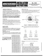 ADEMCO 4192 Installation Instructions предпросмотр