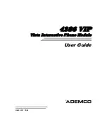 ADEMCO 4286 - Ademco Phone Module User Manual preview