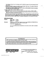 Предварительный просмотр 4 страницы ADEMCO 5240-12 Installation Instructions