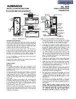 ADEMCO 5819 Installation Instructions And Operators Manual предпросмотр