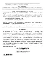 Предварительный просмотр 4 страницы ADEMCO 5827BD Installation And Setup Manual