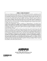 Предварительный просмотр 6 страницы ADEMCO 5881L - Ademco 8 Zone Wireless Receiver Installation Instructions Manual