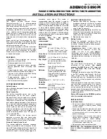 ADEMCO 5890PI Installation Instructions Manual предпросмотр