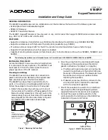 ADEMCO 6160RF Installation And Setup Manual предпросмотр