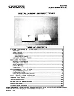 ADEMCO 7720V2 Installation Instructions Manual preview