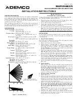 ADEMCO 998PI Installation Instructions preview