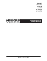 ADEMCO ACC484TP Installation Instructions Manual предпросмотр