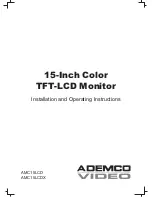 Предварительный просмотр 2 страницы ADEMCO AMC15LCD Installation And Operating Instructions Manual