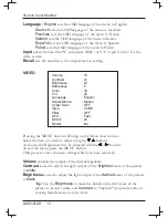 Предварительный просмотр 21 страницы ADEMCO AMC15LCD Installation And Operating Instructions Manual