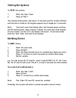 Preview for 6 page of ADEMCO Galant 6128 RFH User Instructions