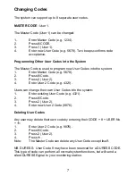 Preview for 7 page of ADEMCO Galant 6128 RFH User Instructions