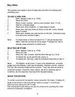 Preview for 8 page of ADEMCO Galant 6128 RFH User Instructions