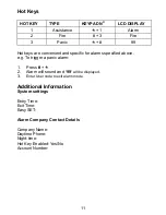 Preview for 11 page of ADEMCO Galant 6128 RFH User Instructions