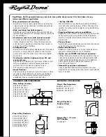 Preview for 2 page of ADEMCO RapidDome Gold Features & Specifications