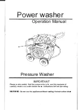 Preview for 1 page of ADENDORFF DWHPW2200 Operation Manual