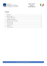 Preview for 2 page of ADEO CONTROL SP-C4-1 Installation And Use Manual