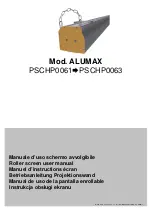 Preview for 1 page of ADEO SCREEN ALUMAX PSCHP0061 User Manual